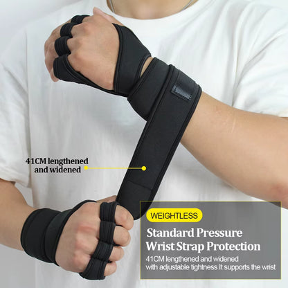 Professional Fitness Training Gloves for Men and Women - Weightlifting, Gym, and Workout Hand and Wrist Protection