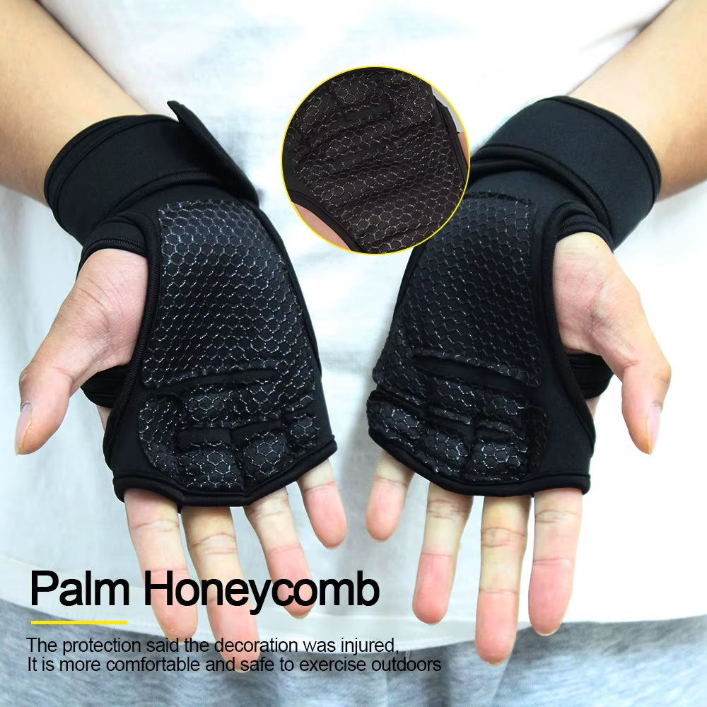 Professional Fitness Training Gloves for Men and Women - Weightlifting, Gym, and Workout Hand and Wrist Protection