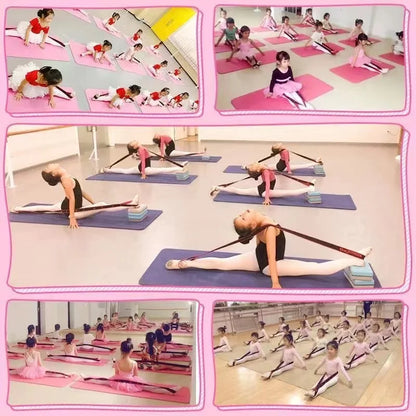High Elasticity Multi-Segment Yoga Stretch Resistance Bands for Assisted Stretching and Fitness