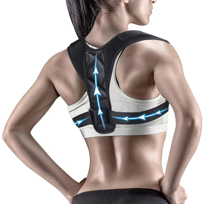 Adjustable Posture Corrector — Back & Shoulder Support Brace