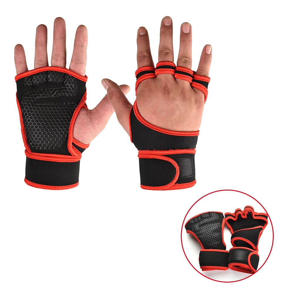 Professional Fitness Training Gloves for Men and Women - Weightlifting, Gym, and Workout Hand and Wrist Protection